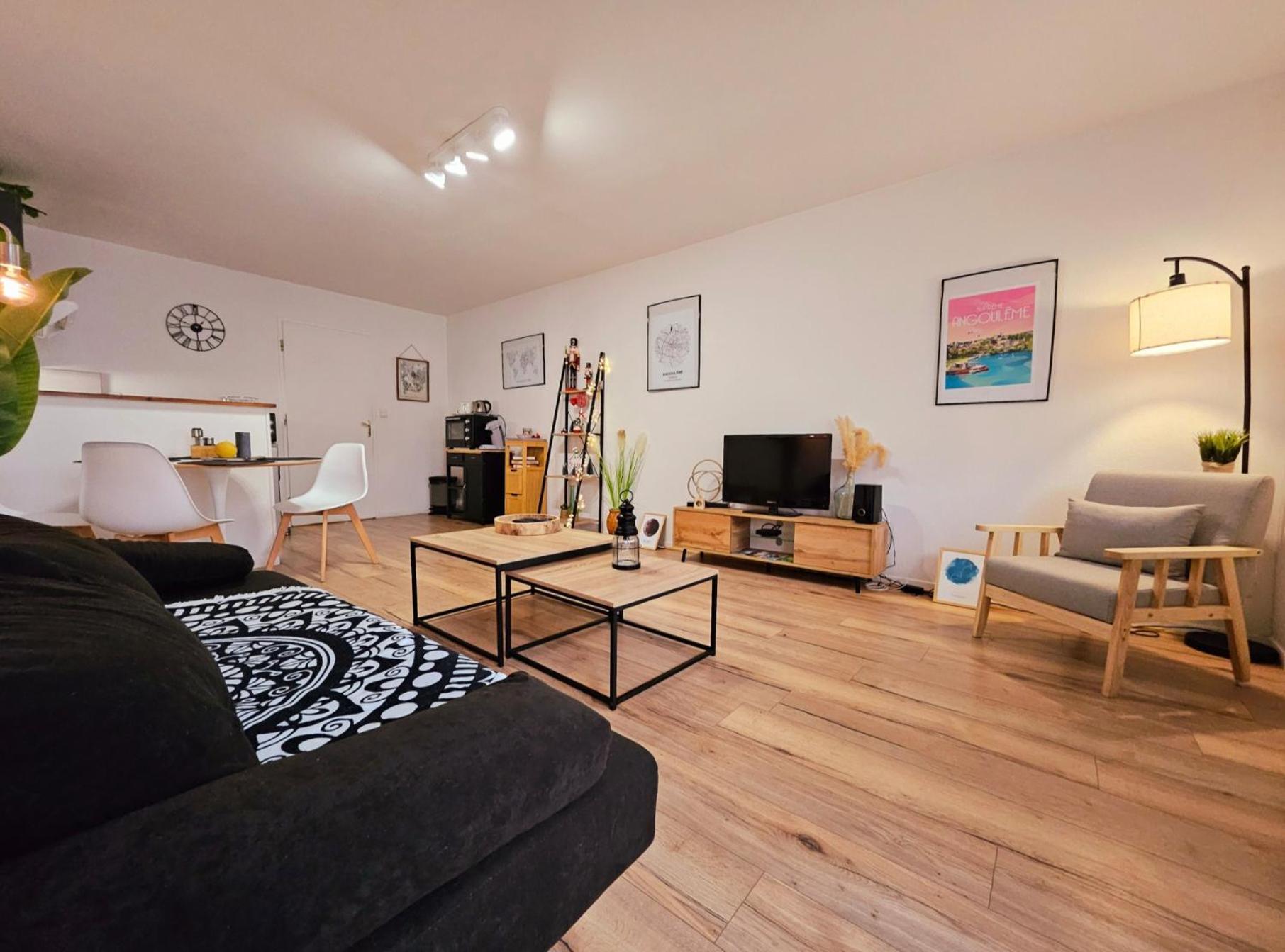 Appartement Cosy Proche Gare - Fibre Optique Et Parking Ανγκουλέμ Εξωτερικό φωτογραφία